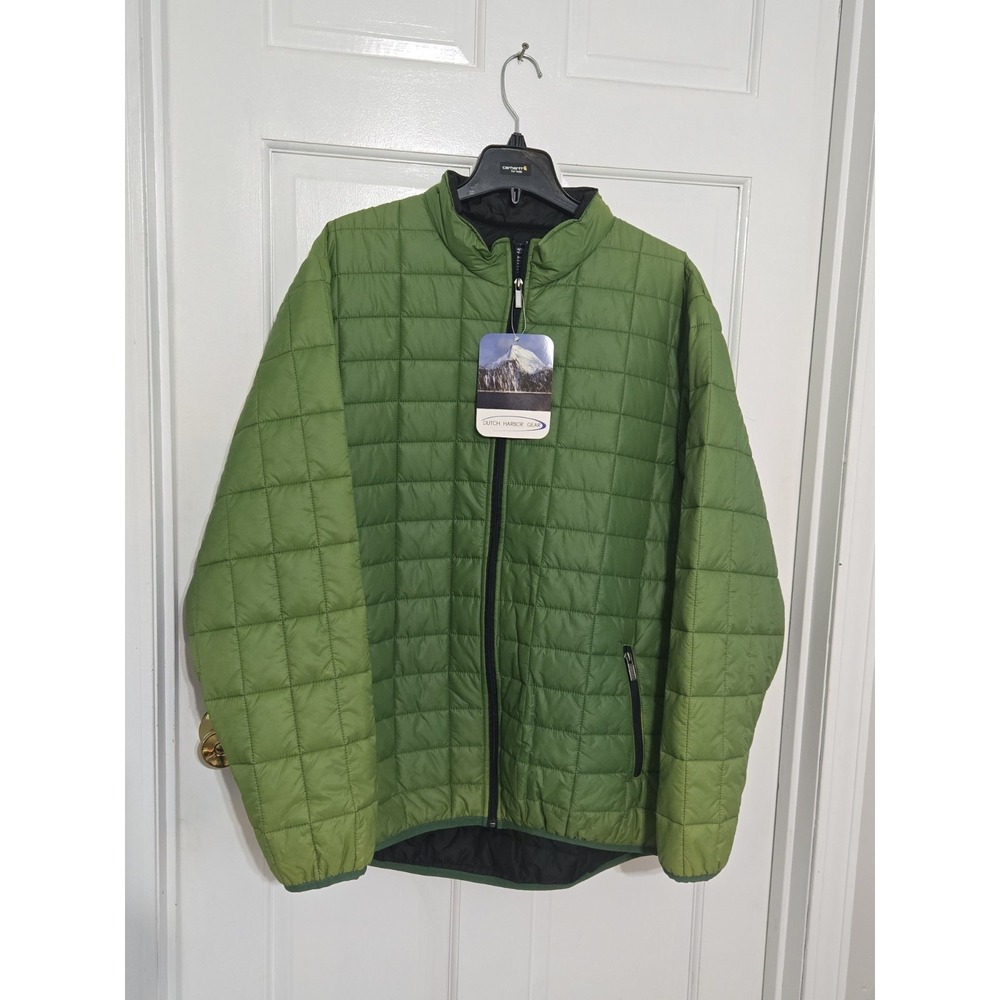 Dutch Harbor Gear quilted jacket NWT green size 3XL Womens